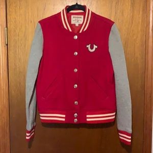 True Religion Varsity Jacket